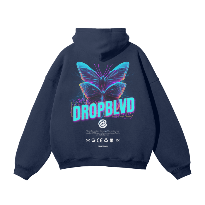 Hoodies,Graphic,Butterfly,DropBLVD