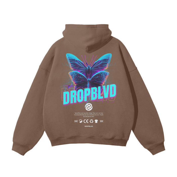 Hoodies,Graphic,Butterfly,DropBLVD