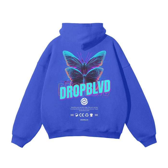 Hoodies,Graphic,Butterfly,DropBLVD